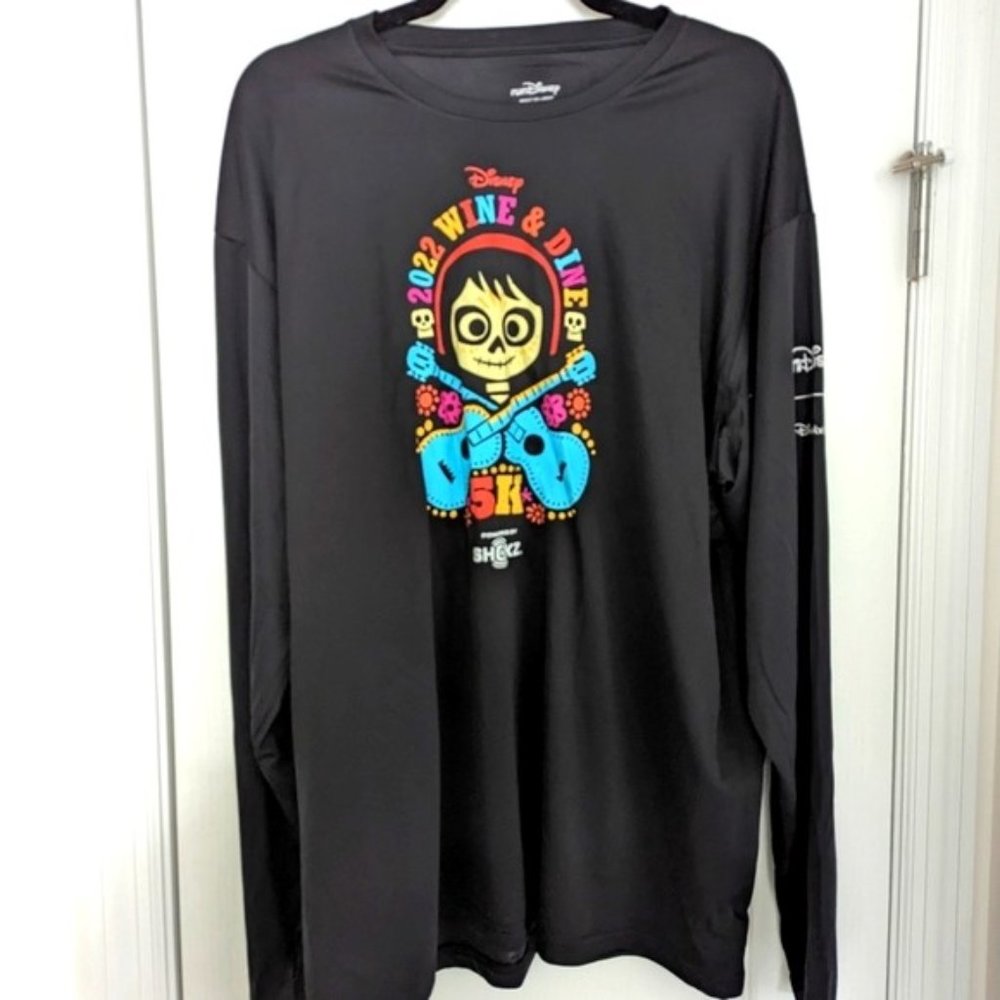 Disney Wine and Dine 2022 5K Long sleeve race shirt
